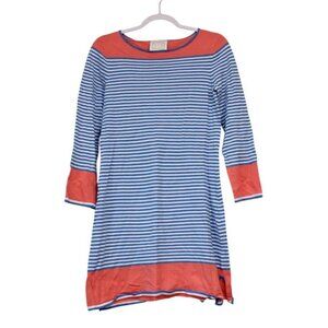 STS Sail to Sable XS Knit Sweater Dress Striped Long Sleeve Preppy Resortwear